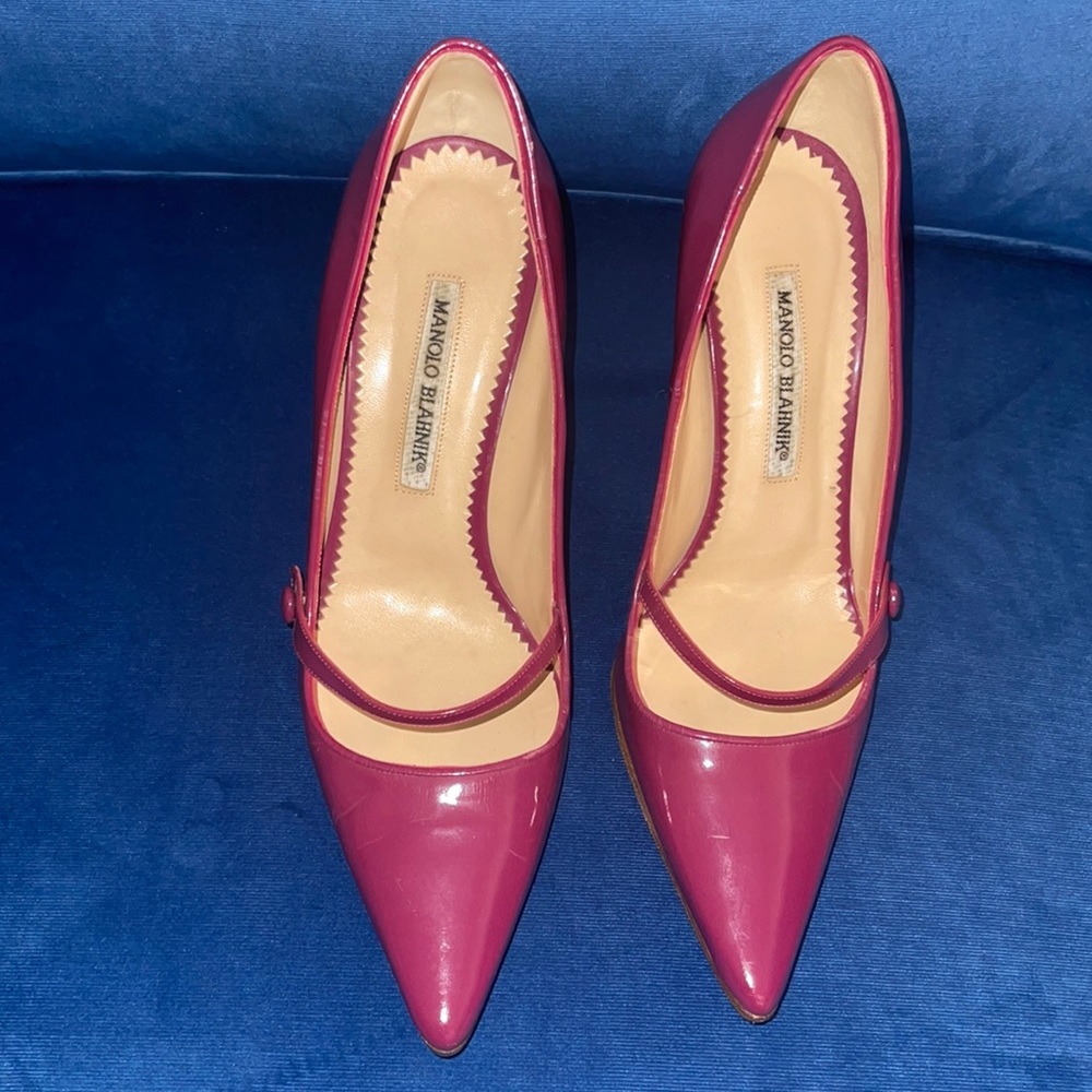 Pretty Lavender Manolo Blahnik heels, size 39
